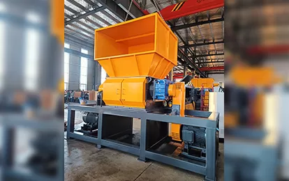 Double-Shaft Industrial Waste Shredder