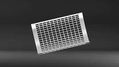 The screen size can be customized according to the output requirements. The unique opening arrangement prevents material blockage.