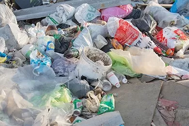 Dry waste