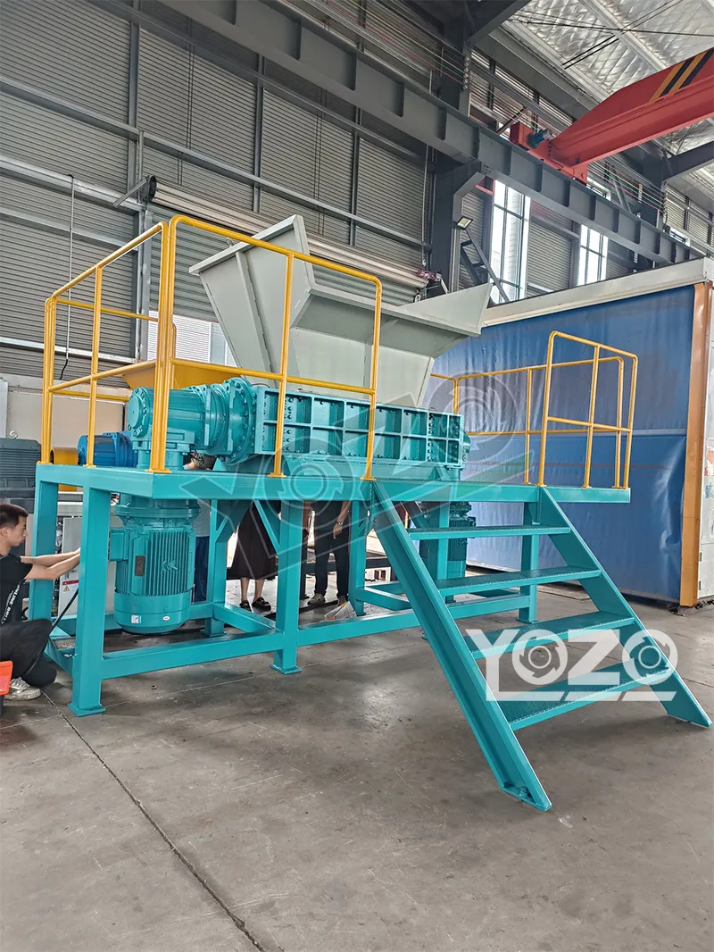 Why Are Double Shaft Shredders Used for Wood Waste Recycling?