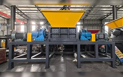 Double-Shaft Industrial Waste Shredder