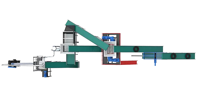 Waste Tire Shredding & Recycling System