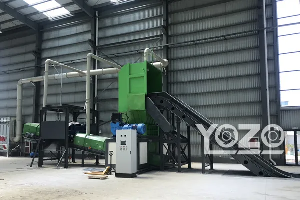Bulky Waste Shredding and Recycling Line Project in China (30–50 T/h)