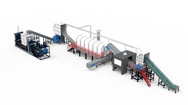 Industrial Waste Disposal System for RDF/SRF