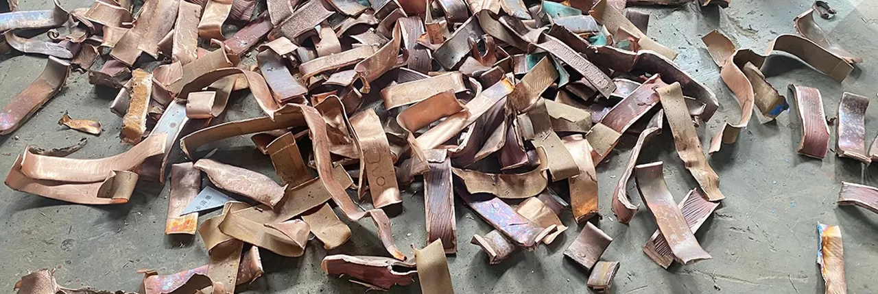 Scrap Copper PlatesAfter processing
