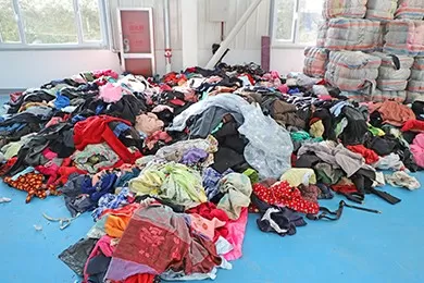 Waste textiles