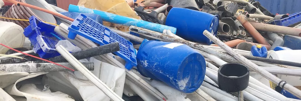 Waste PlasticsBefore processing