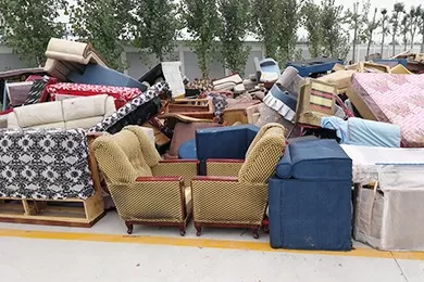 Old sofa