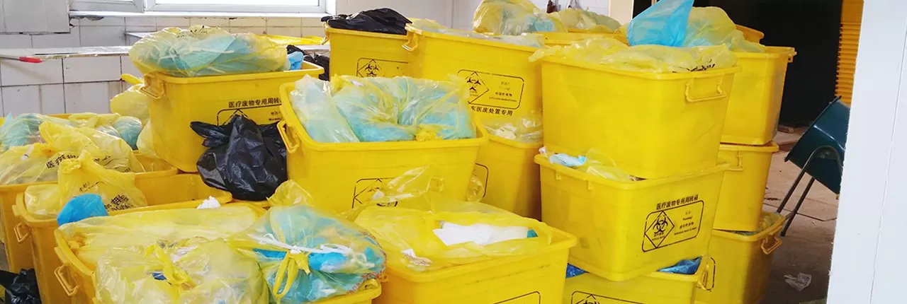 Medical WasteBefore processing