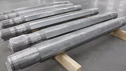 Forged 42CrMo Alloy Steel: Optimized for superior strength and impact resistance.