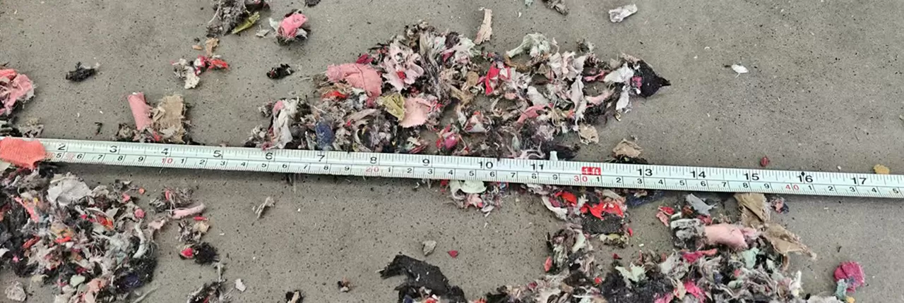 Waste TextilesBefore processing