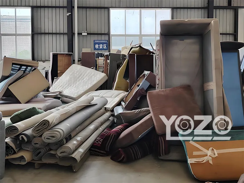 How Does a Bulky Waste Shredder Process Mattresses and Sofas?