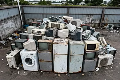 Old home appliances