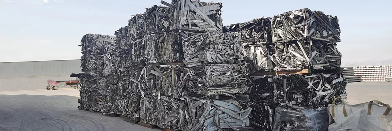 Aluminum ScrapBefore processing