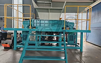 Double-Shaft Bulky Waste Shredder